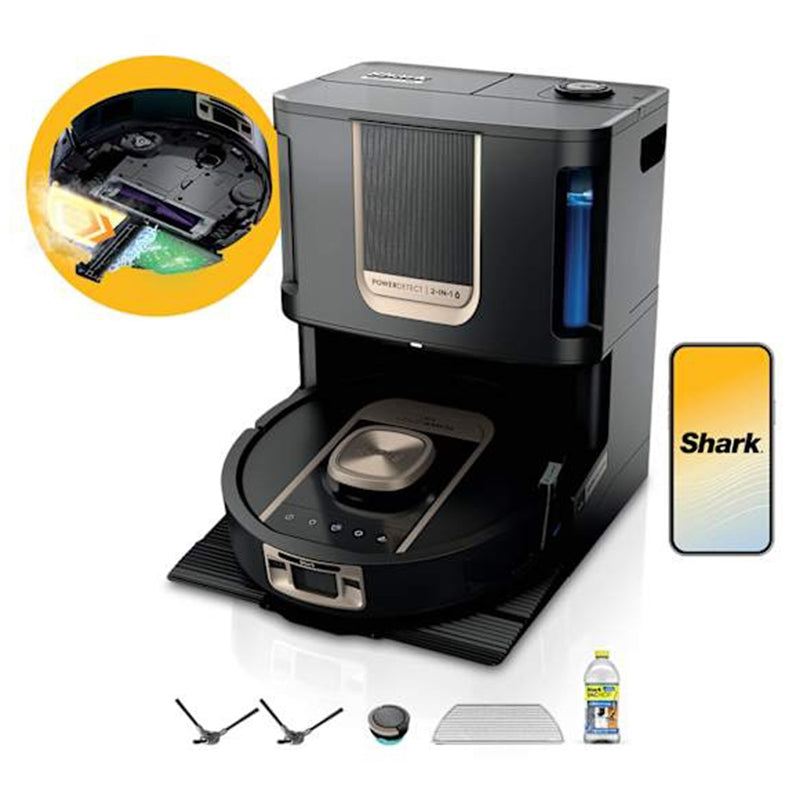 Shark ThermaCharged PowerDetect Robot Vacuum Cleaner - Black | RV2900XEUK from Shark - DID Electrical