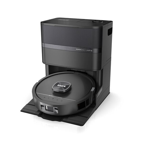 Shark PowerDetect UV Reveal 2-in-1 Vac & Mop Robot Vacuum - Black | RV3000XEUK