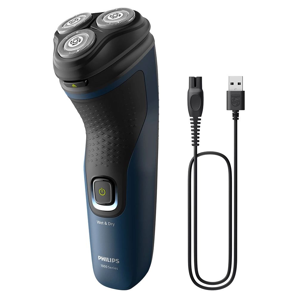 Philips Shaver 1000 Series Wet & Dry Electric Shaver - Blue Malibu | S1151 from Philips - DID Electrical