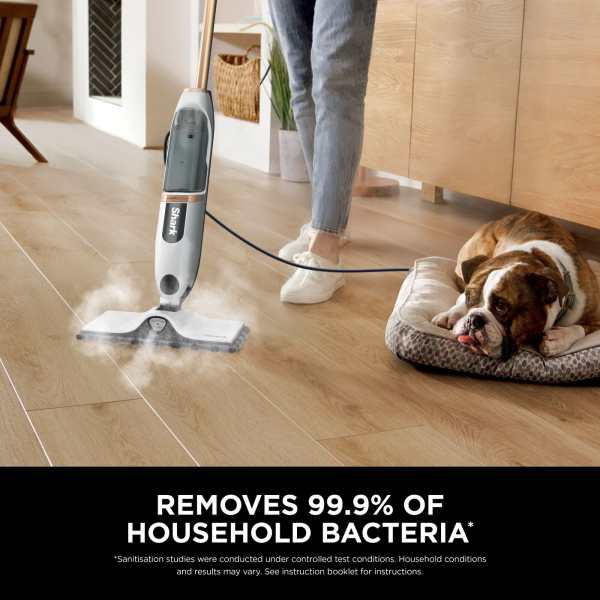 Shark Steam Blaster Technology Steam Spot Cleaner - White & Poly Copper | S2001UK from Shark - DID Electrical