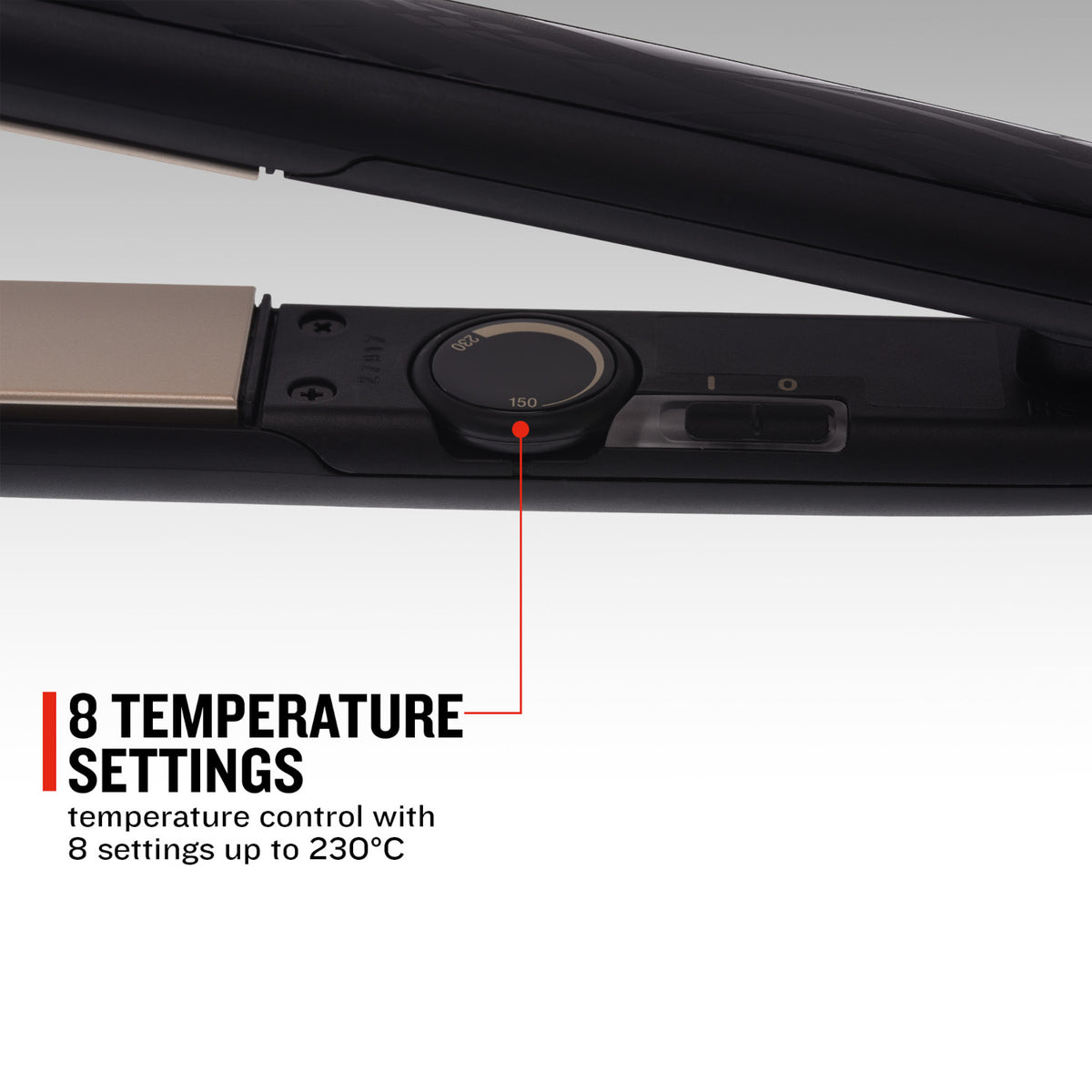 Remington Ceramic Slim 230 Hair Straightener - Black | S3500