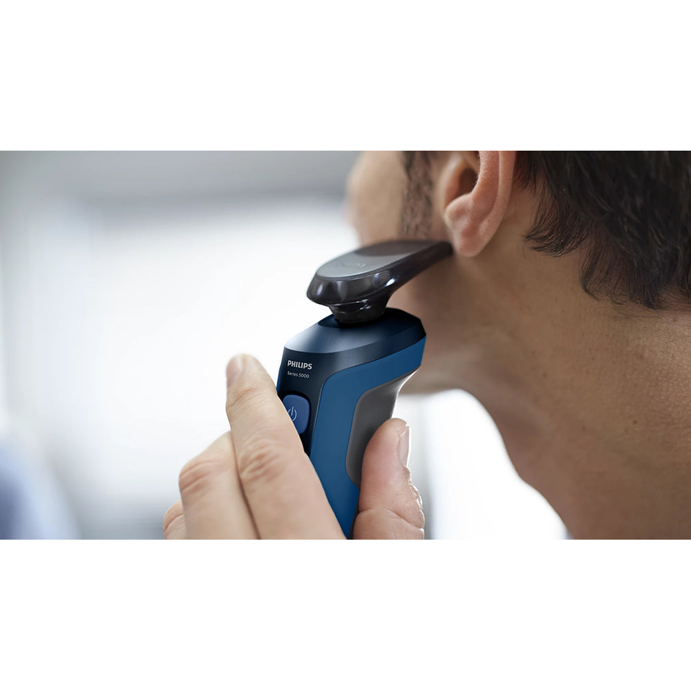 Philips Shaver Series 5000 Wet & Dry Electric Shaver - Dark Royal Blue | S5466/17 from Philips - DID Electrical