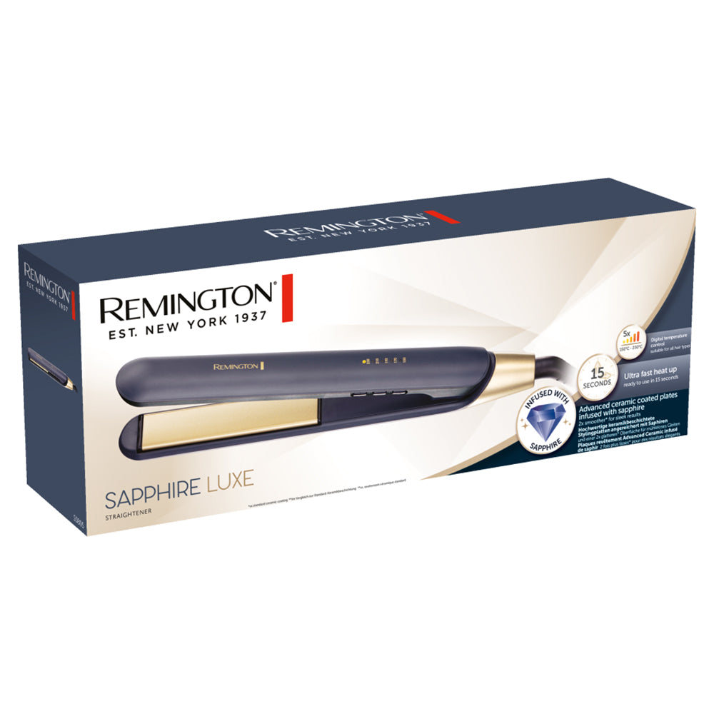 Remington Sapphire Luxe Hair Straightener | S5805 from Remington - DID Electrical