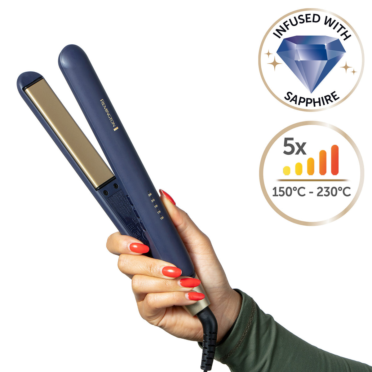 Remington Sapphire Luxe Hair Straightener | S5805