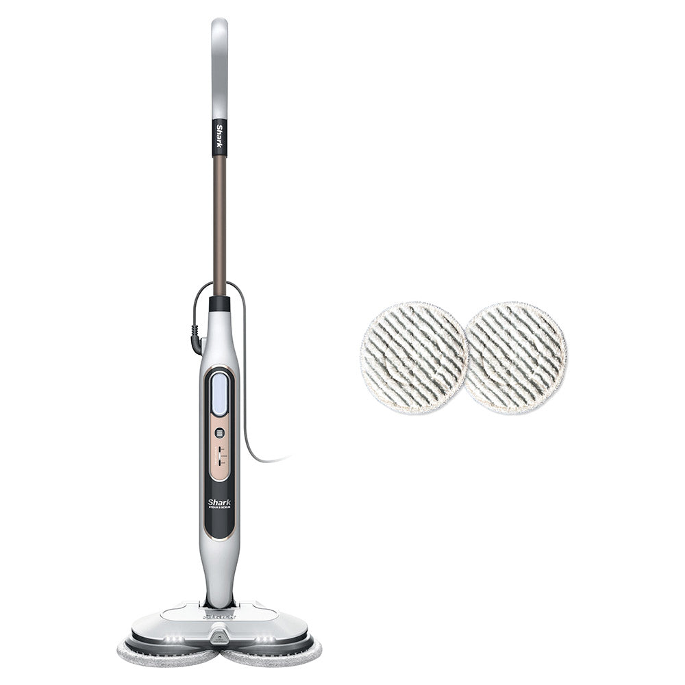 Shark Steam & Scrub Automatic Steam Mop - White & Grey | S8201UK from Shark - DID Electrical ()