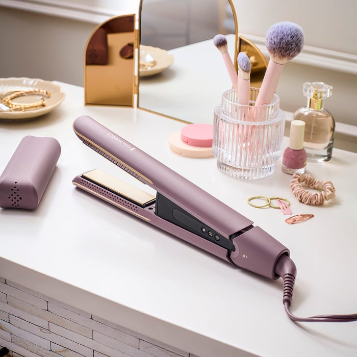 Remington Airvive Slim Hair Straightener - Mauve & Gold | S8930U51