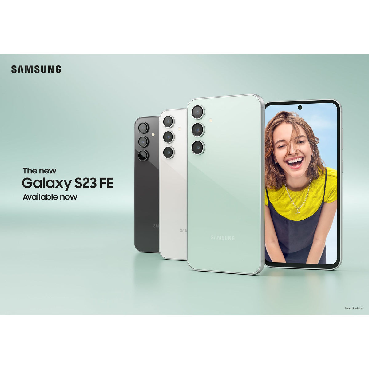 Samsung Galaxy S23 FE 128GB Smartphone - Cream | SM-S711BZWDEUB from Samsung - DID Electrical