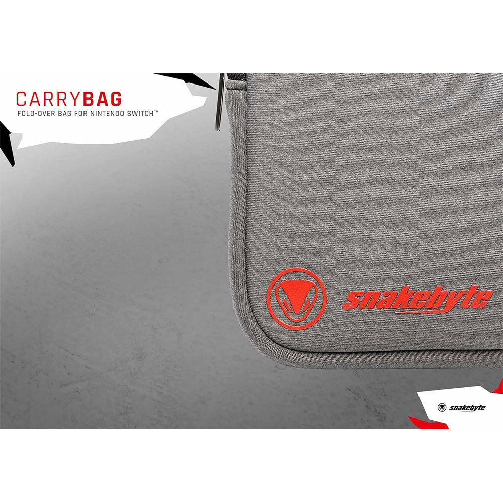 Snakebyte Carrybag for Nintendo Switch - Grey | SB910999 from Snakebyte - DID Electrical