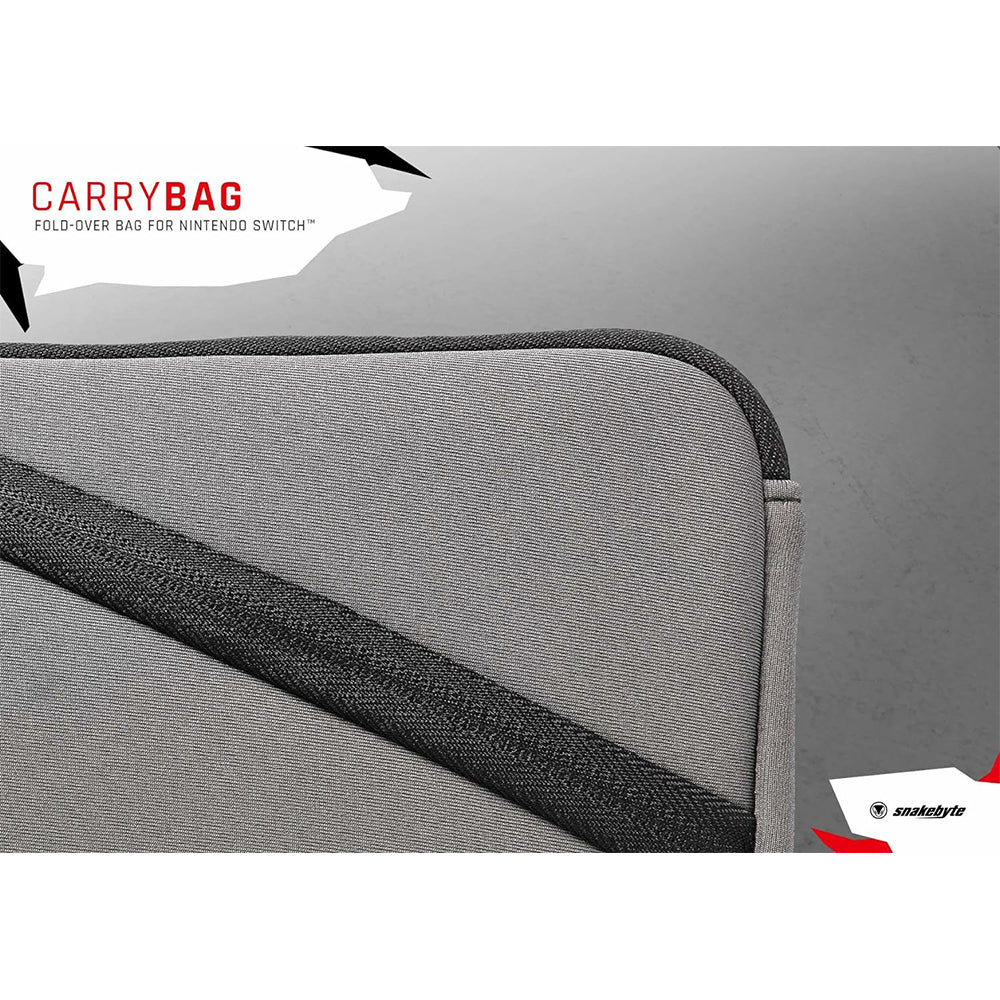 Snakebyte Carrybag for Nintendo Switch - Grey | SB910999 from Snakebyte - DID Electrical