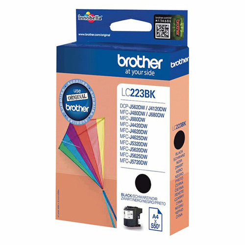 Brother LC223BK Original Ink Cartridge - Black | SBRO0681 from Brother - DID Electrical