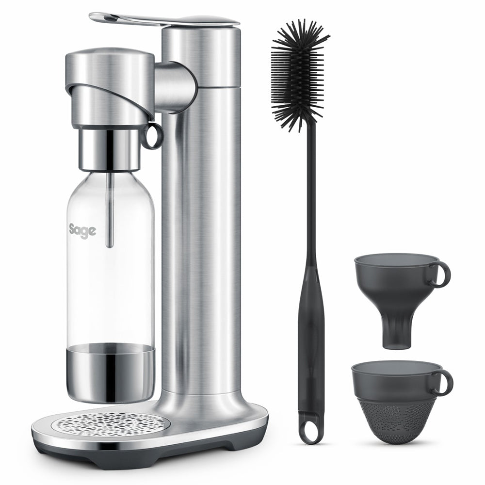 Sage InFizz Fusion 1L Soda Maker - Brushed Stainless Steel | SCA800BSS0ZEU1 from Sage - DID Electrical