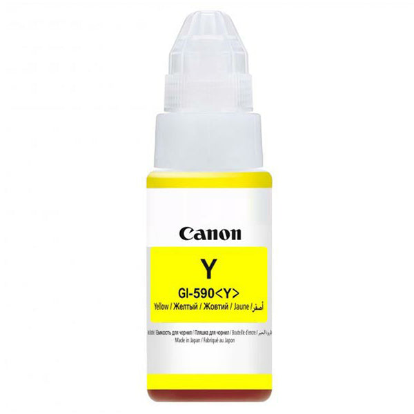 Canon GI-590 70ml Ink Bottle - Yellow | SCAN2347 from Canon - DID Electrical