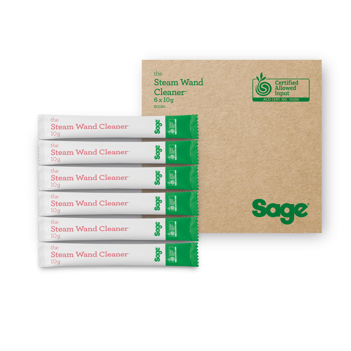 Sage The Steam Wand Cleaner - Pack of 6 | SCC301NEU0ZEU1