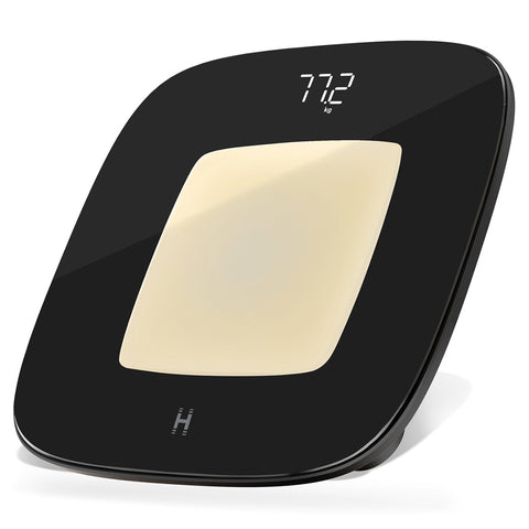 Homedics Glo Essentials Bathroom Scale - Black | SCL-B100-BK