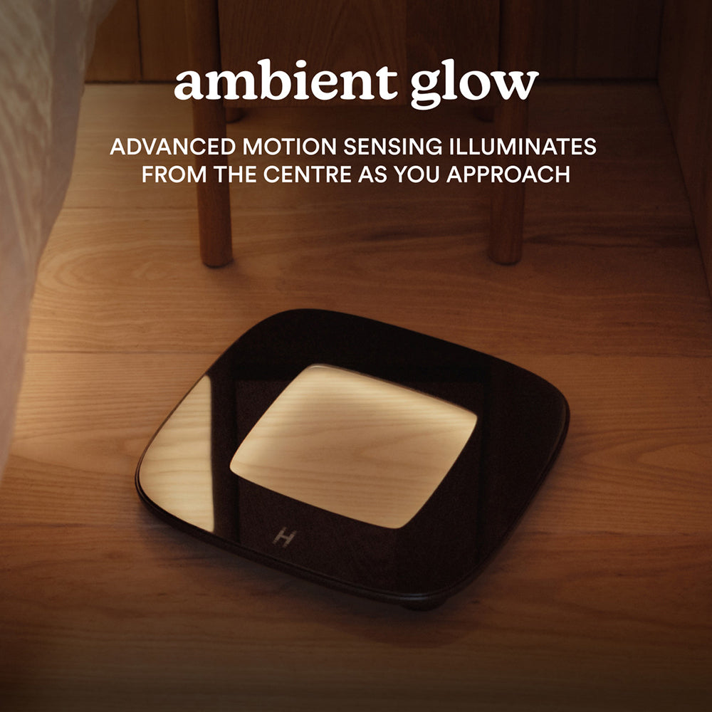 Homedics Glo Essentials Bathroom Scale - Black | SCL-B100-BK from Homedics - DID Electrical