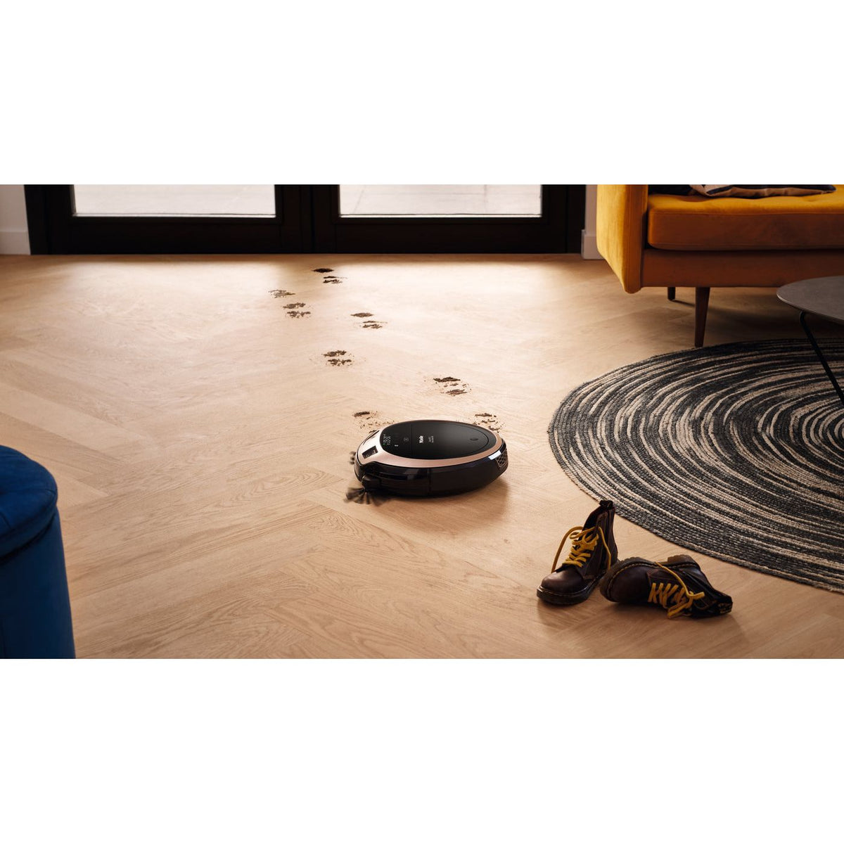 Miele Scout RX3 Home Vision HD Robotic Vacuum Cleaner - Rose Gold | SCOUTRX3HMVSN from Miele - DID Electrical