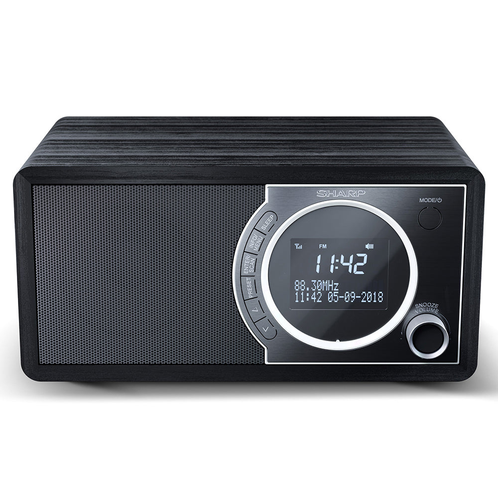 Sharp DAB+/FM Bluetooth Digital Radio - Black | SDR-450B from Sharp - DID Electrical