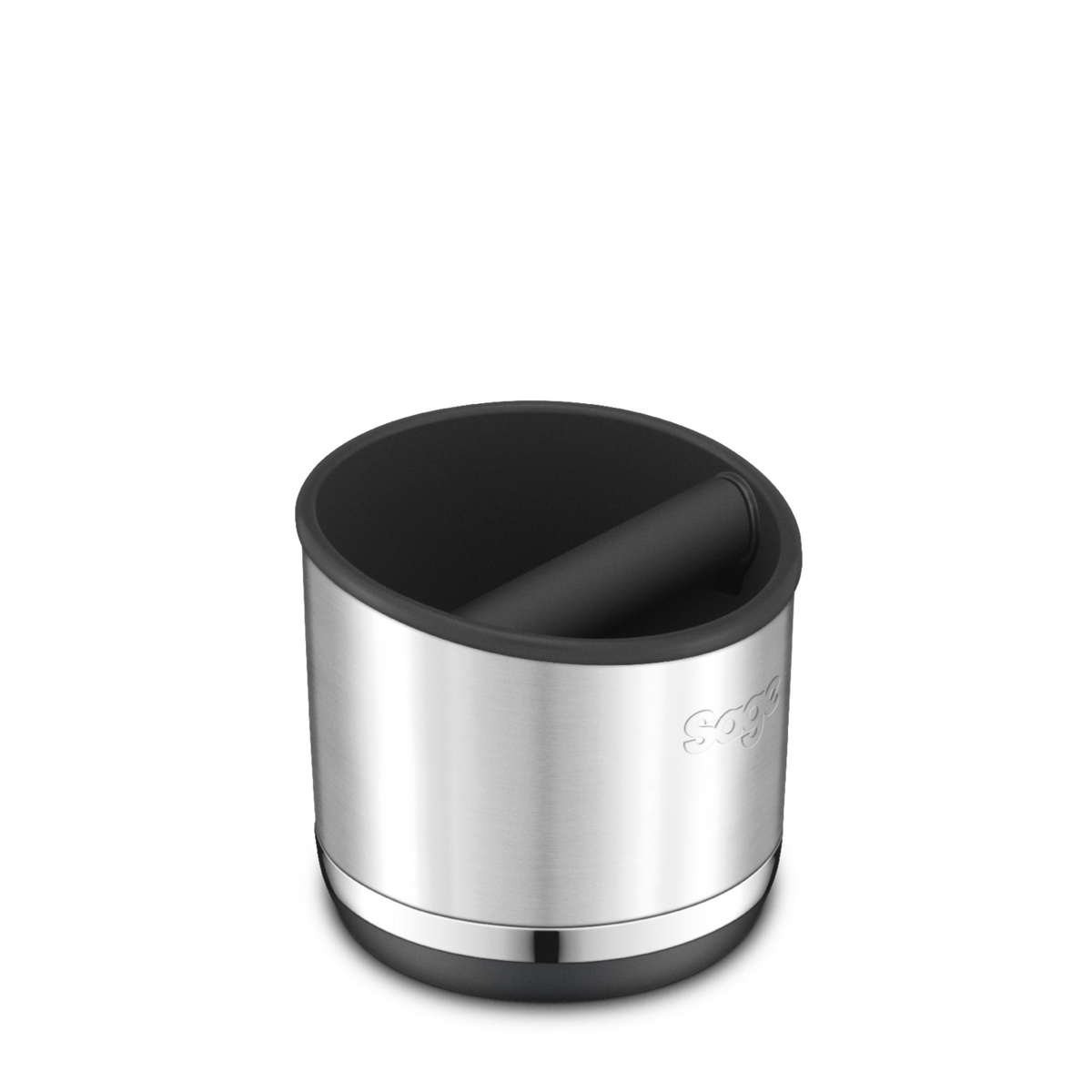 Smeg The Knock Box 10 Puck - Brushed Stainless Steel | SEA501BSS0ZEU1 from Sage - DID Electrical