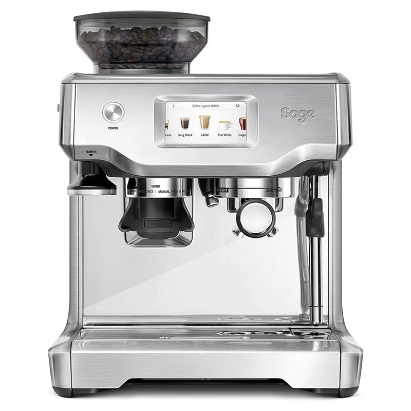 Sage The Barista Touch Bean to Cup Coffee Machine - Brushed Stainless Steel | SES880BSS2GUK from Sage - DID Electrical