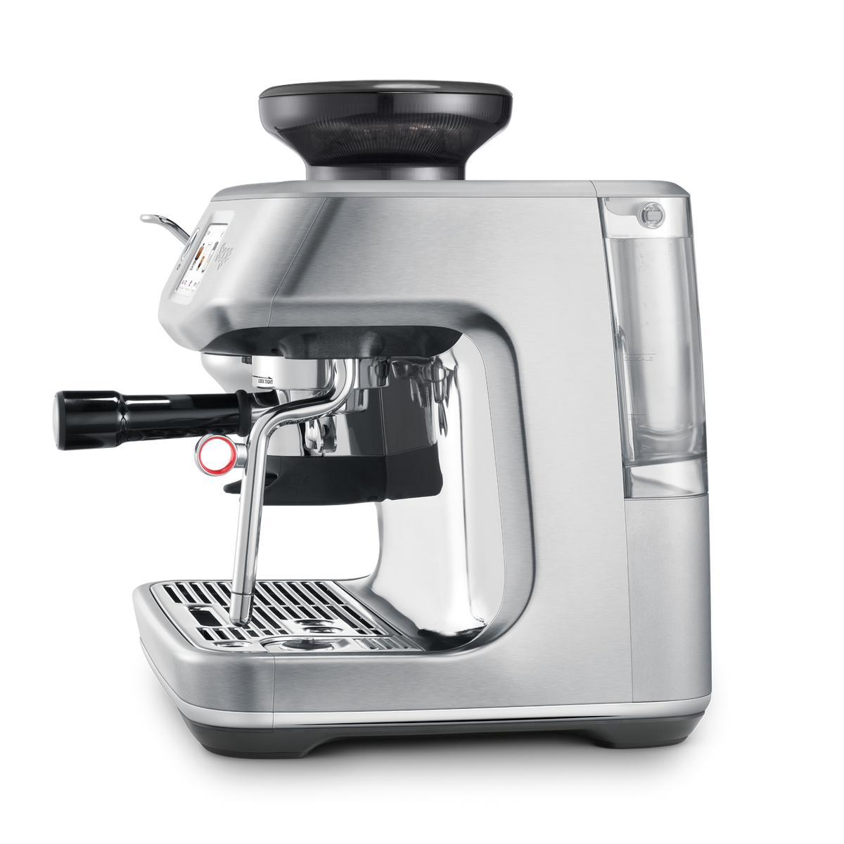 Sage The Barista Touch Impress with Cold Extraction Coffee Machine - Black Stainless Steel | SES882BST4GUK1