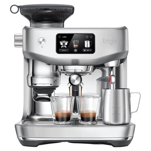 Sage The Oracle Jet Bean to Cup Espresso Coffee Machine - Brushed Stainless Steel | SES985BSS4GUK1