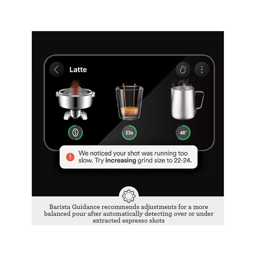 Sage Oracle Jet Automatic Bean to Cup Coffee Machine - Black Truffle | SES985BTR4GUK1 from Sage - DID Electrical