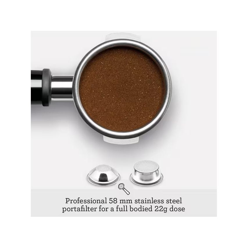 Sage Oracle Jet Automatic Bean to Cup Coffee Machine - Black Truffle | SES985BTR4GUK1 from Sage - DID Electrical