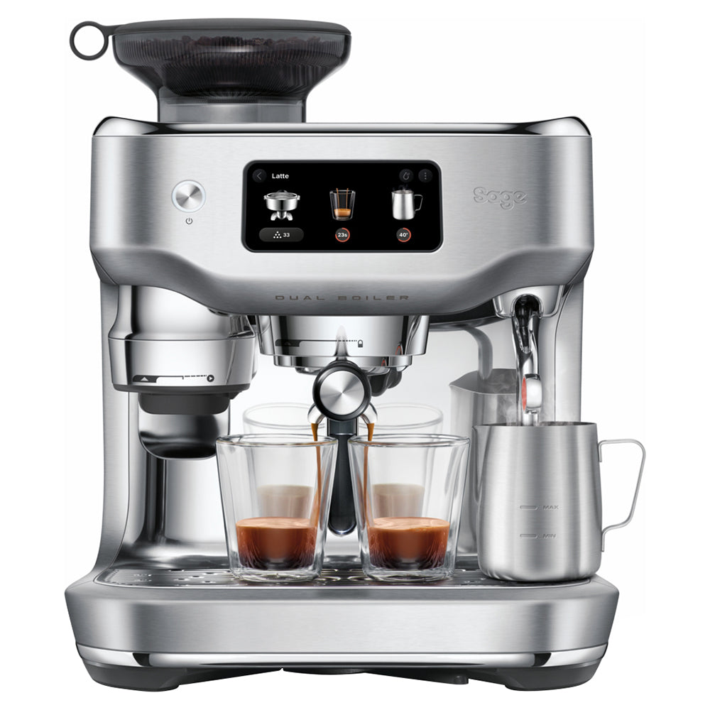 Sage The Oracle Dual Boiler Espresso Machine - Brushed Stainless Steel | SES995BSS4GUK1 from Sage - DID Electrical
