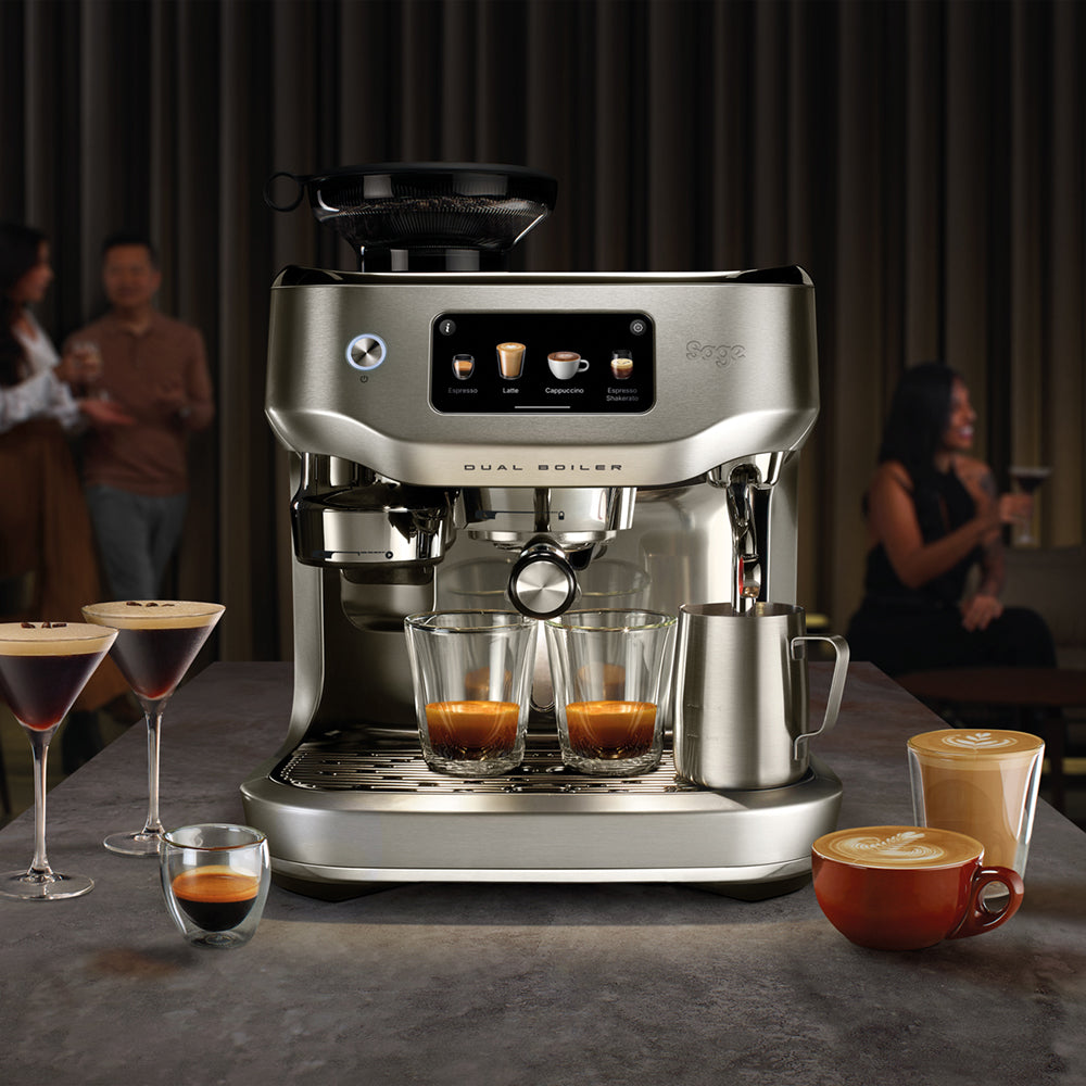 Sage The Oracle Dual Boiler Espresso Machine - Brushed Stainless Steel | SES995BSS4GUK1 from Sage - DID Electrical