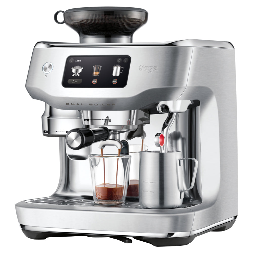 Sage The Oracle Dual Boiler Espresso Machine - Brushed Stainless Steel | SES995BSS4GUK1 from Sage - DID Electrical