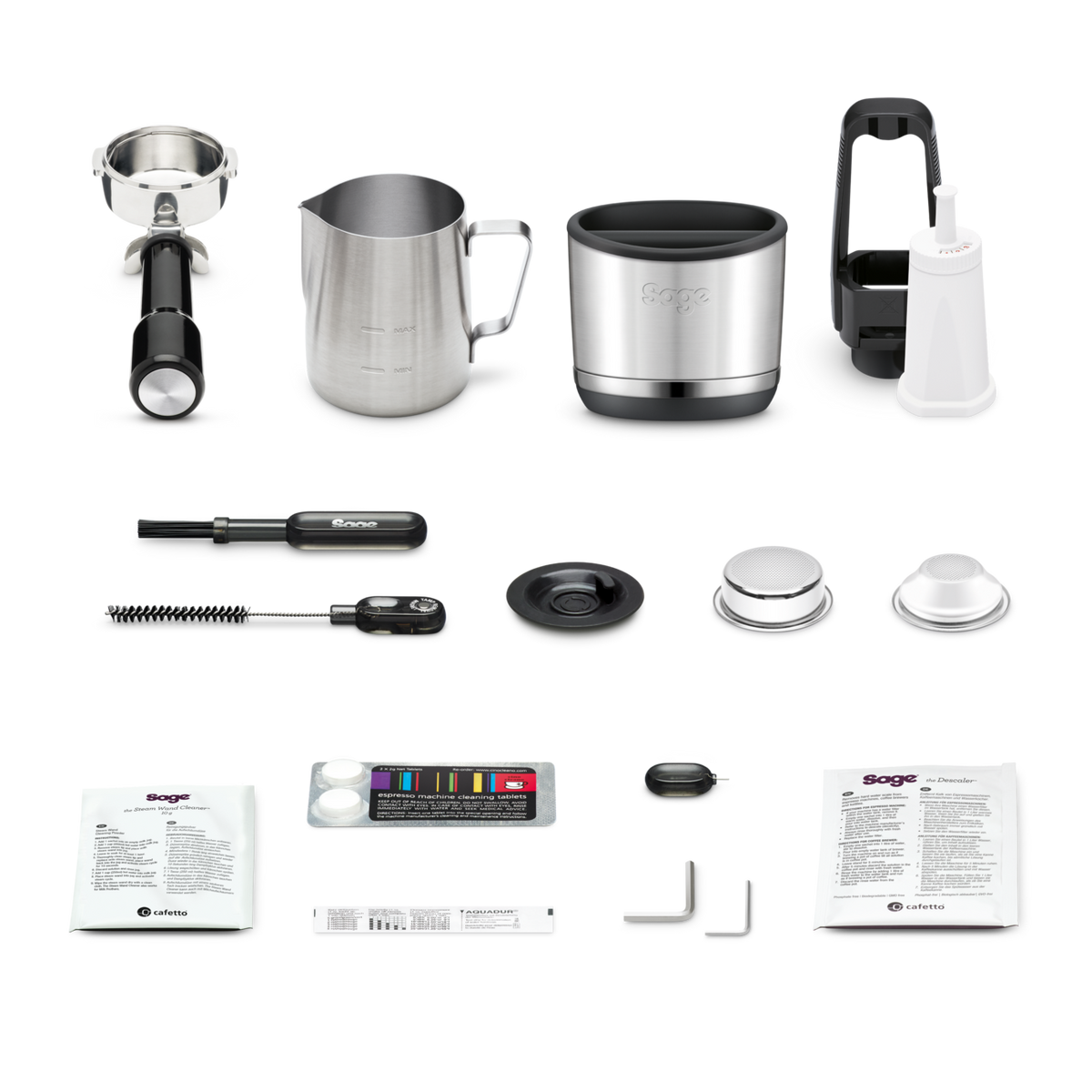 Sage The Oracle Dual Boiler Espresso Machine - Brushed Stainless Steel | SES995BSS4GUK1 from Sage - DID Electrical