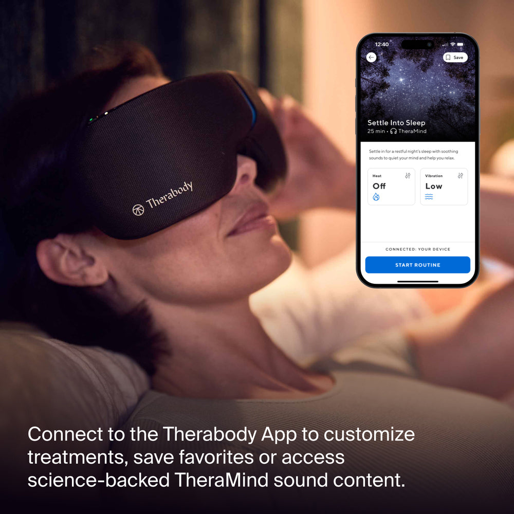 Therabody 2nd Gen SmartGoggles Eye Massagers - Black | SG0004133-3A10 from Therabody - DID Electrical