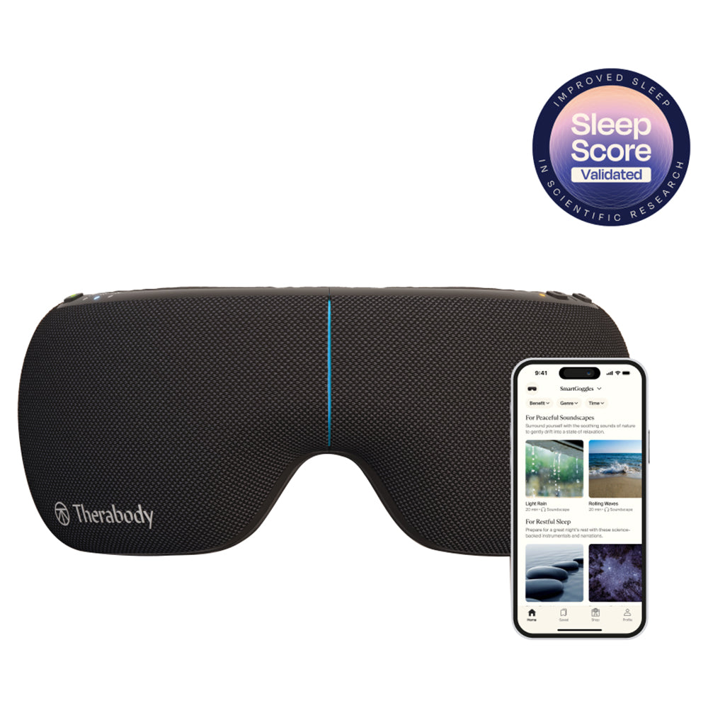 Therabody 2nd Gen SmartGoggles Eye Massagers - Black | SG0004133-3A10 from Therabody - DID Electrical