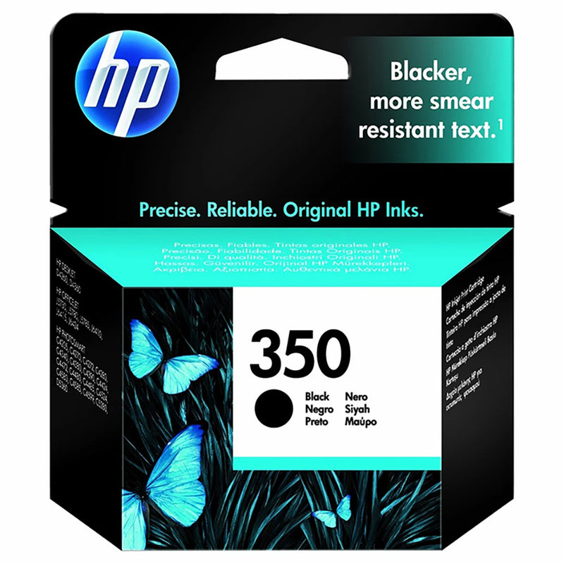 HP 350 Original Ink Cartridge - Black | SHPP1053 from HP - DID Electrical