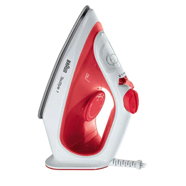 Braun TexStyle 1 1900W Steam Iron - Red & White | SI1019RD from Braun - DID Electrical