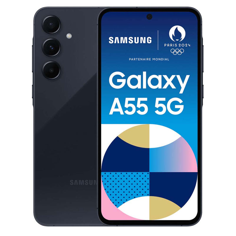Samsung Galaxy A55 5G 8/128GB Smartphone - Awesome Navy | SM-A556BZKAEUB from Samsung - DID Electrical
