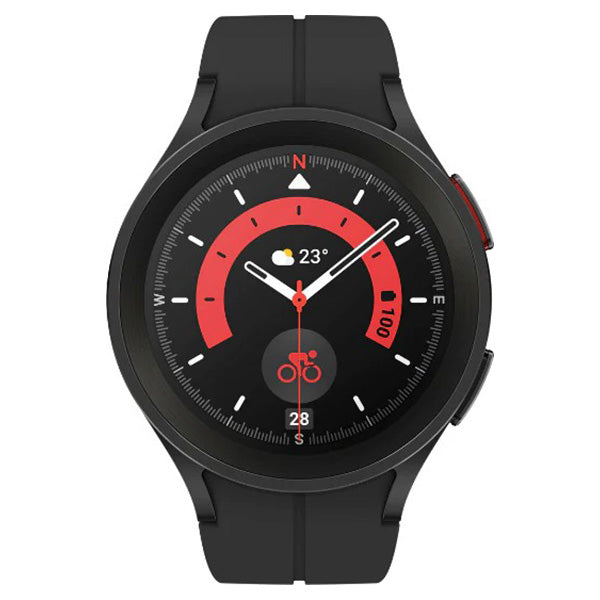 Samsung Galaxy Watch 5 Pro 45mm Bluetooth Smart Watch - Black | SM-R920NZKAEUA from Samsung - DID Electrical