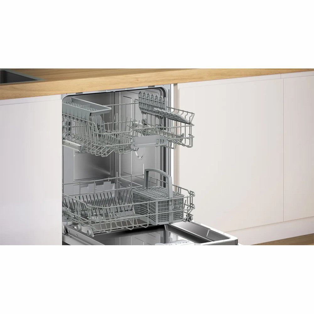 Bosch Series 2 60CM Semi-Integrated Dishwasher - Stainless steel | SMI2HTS02G from Bosch - DID Electrical