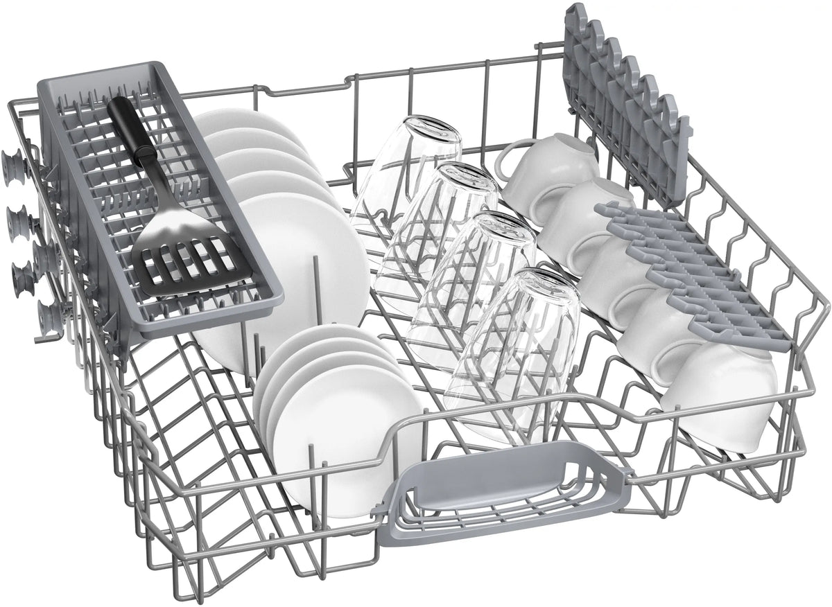 Bosch Series 2 60CM Semi Integrated Standard Dishwasher - Brushed Steel | SMI2HTS06G