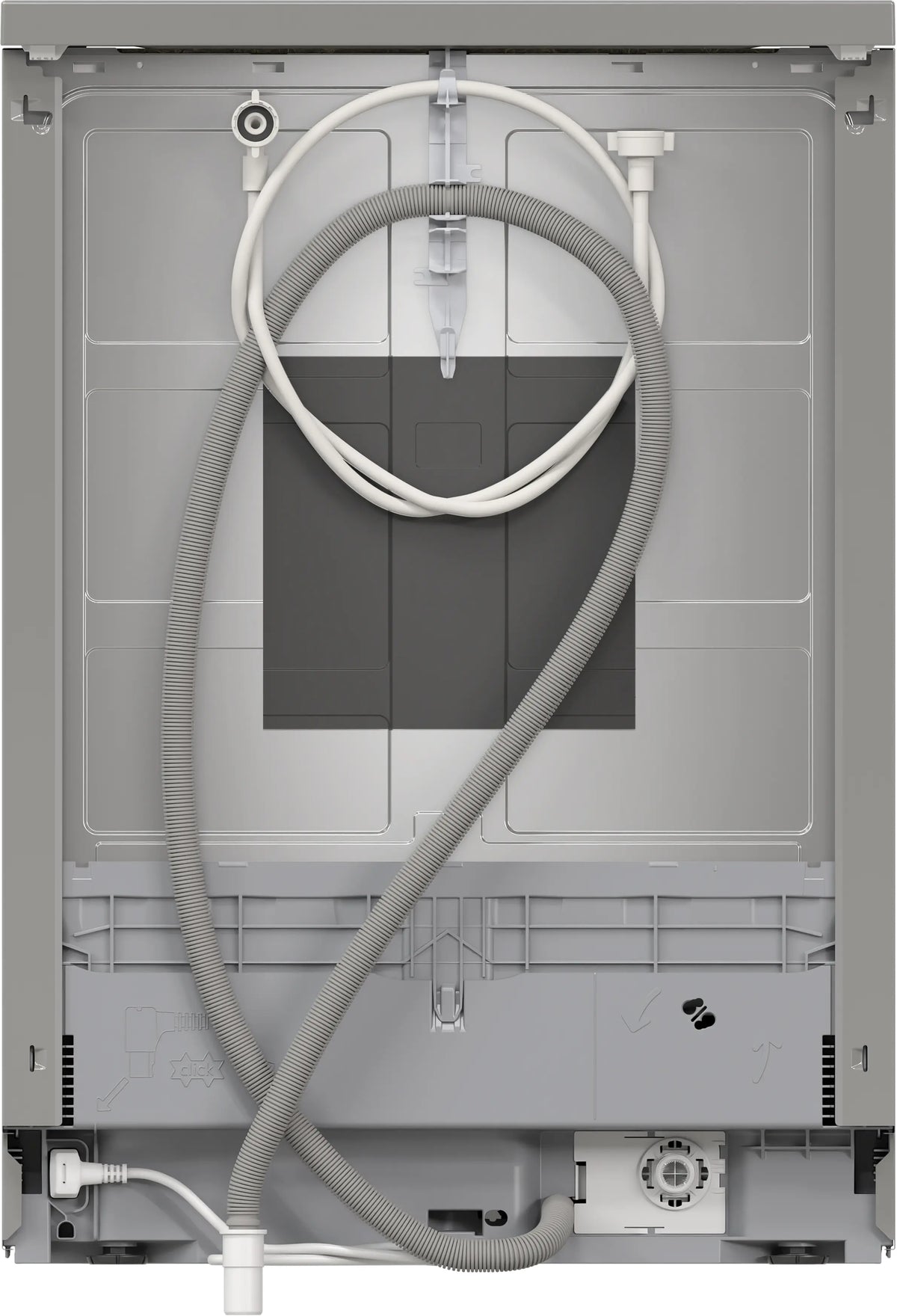 Bosch Series 2 60CM Freestanding Standard Dishwasher - Brushed Steel | SMS2HVI06G
