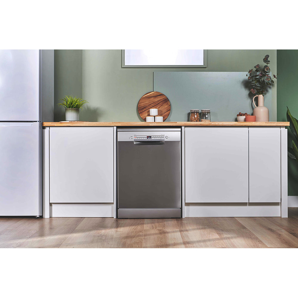 Bosch Series 2 60CM Freestanding Drawer Dishwasher - Silver Inox | SMS2HVI67G from Bosch - DID Electrical