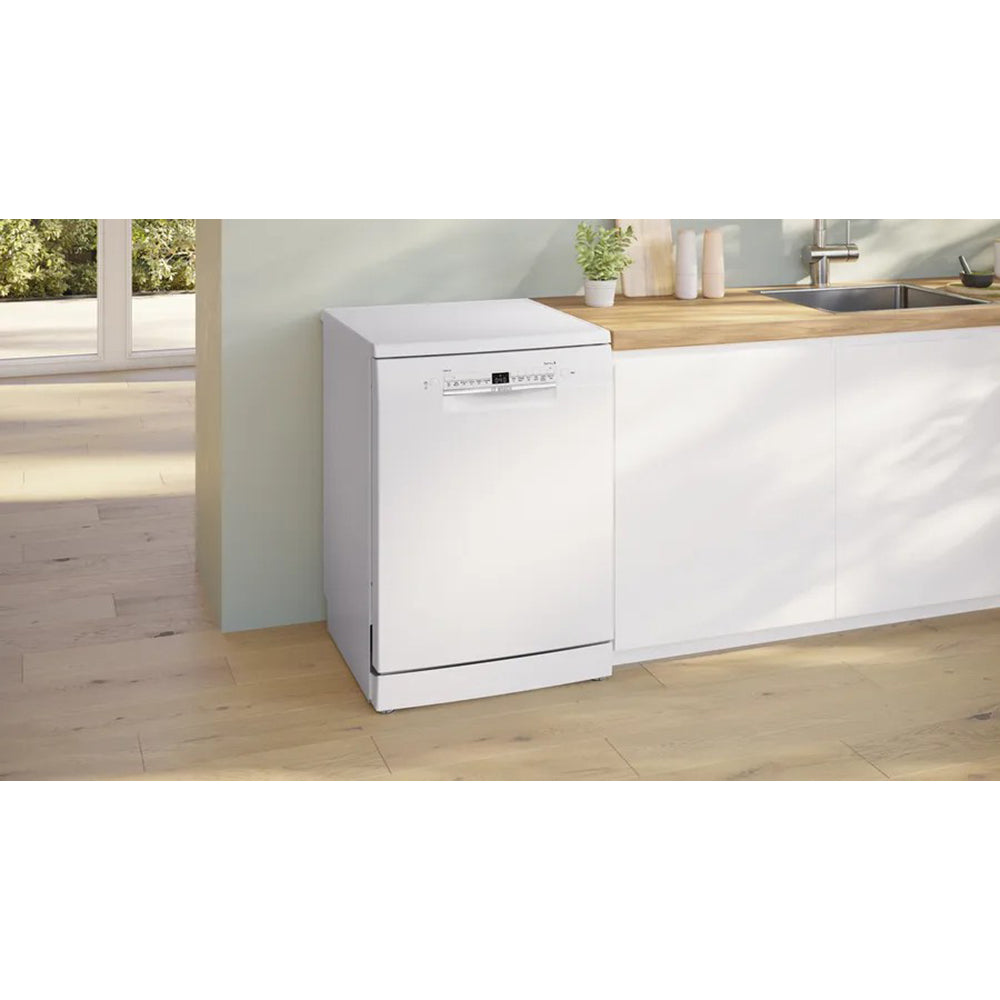 Bosch Series 2 60CM Freestanding Dishwasher - White | SMS2HVW67G from Bosch - DID Electrical
