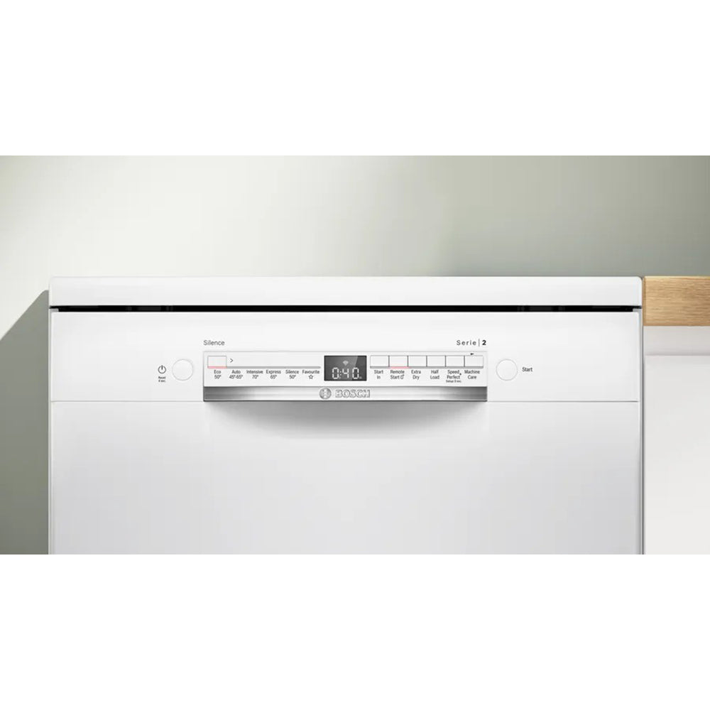 Bosch Series 2 60CM Freestanding Dishwasher - White | SMS2HVW67G from Bosch - DID Electrical