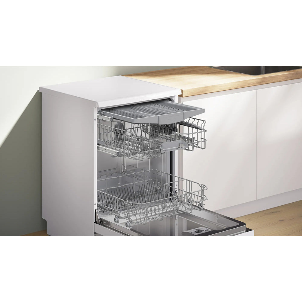 Bosch Series 2 60CM Freestanding Dishwasher - White | SMS2HVW67G from Bosch - DID Electrical