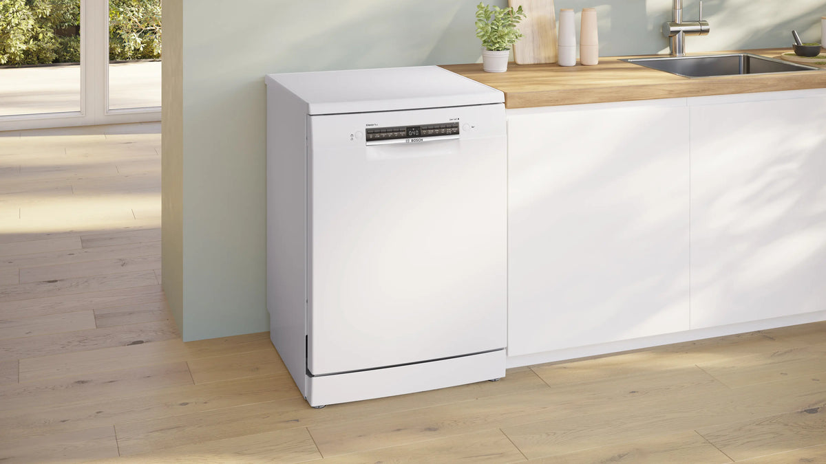 Bosch Series 4 60CM Freestanding Standard Dishwasher - White | SMS4EMW06G