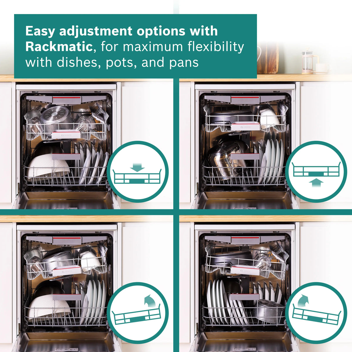 Bosch Series 4 60CM Freestanding Standard Dishwasher - White | SMS4EMW06G