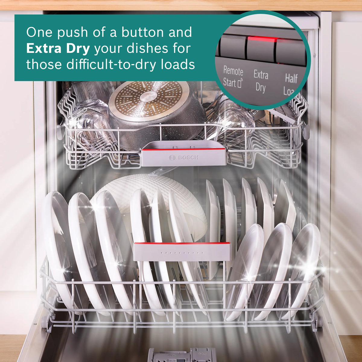 Bosch Series 4 60CM Freestanding Standard Dishwasher - White | SMS4EMW06G