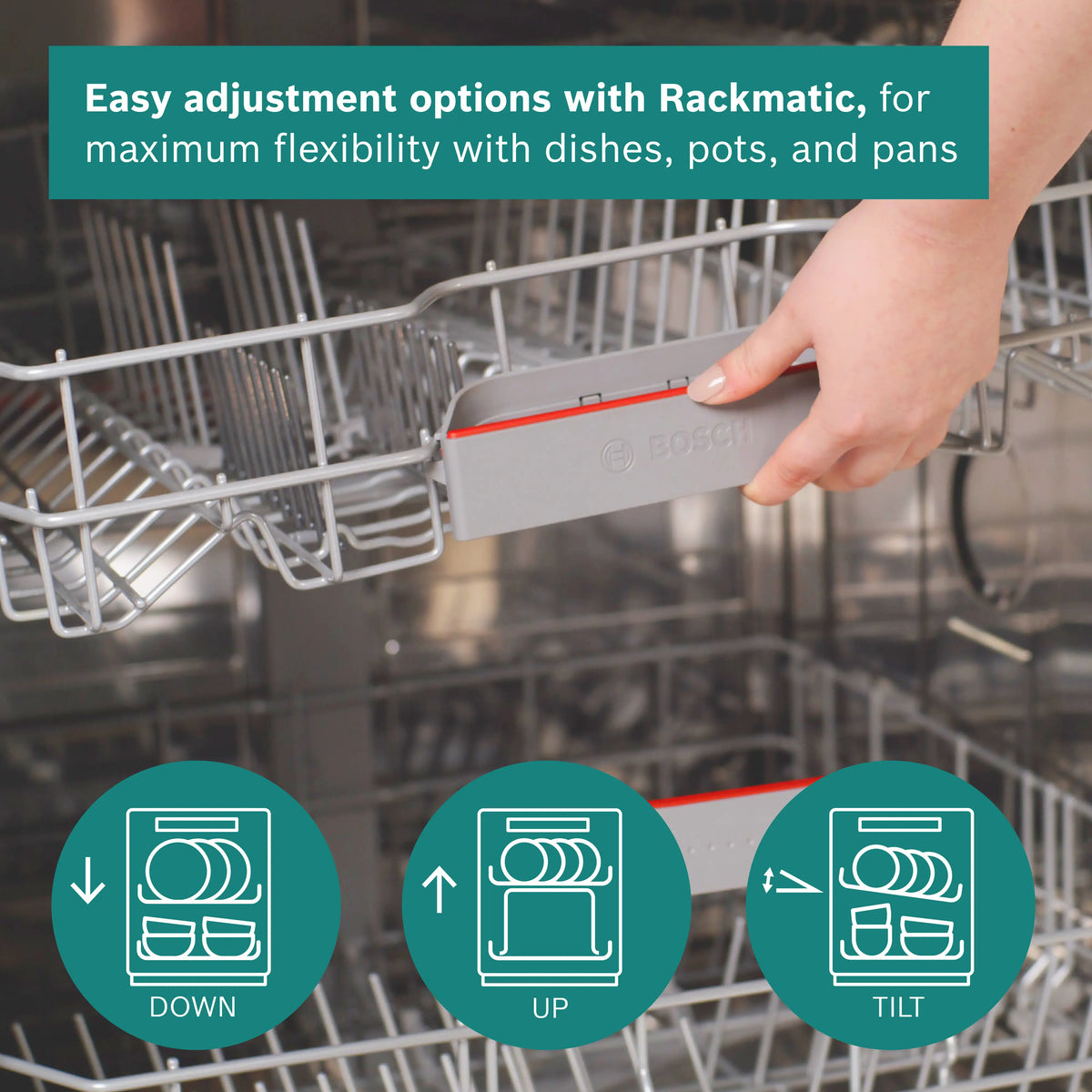 Bosch Series 6 60CM Freestanding Standard Dishwasher - Brushed Steel | SMS6ZCI10G