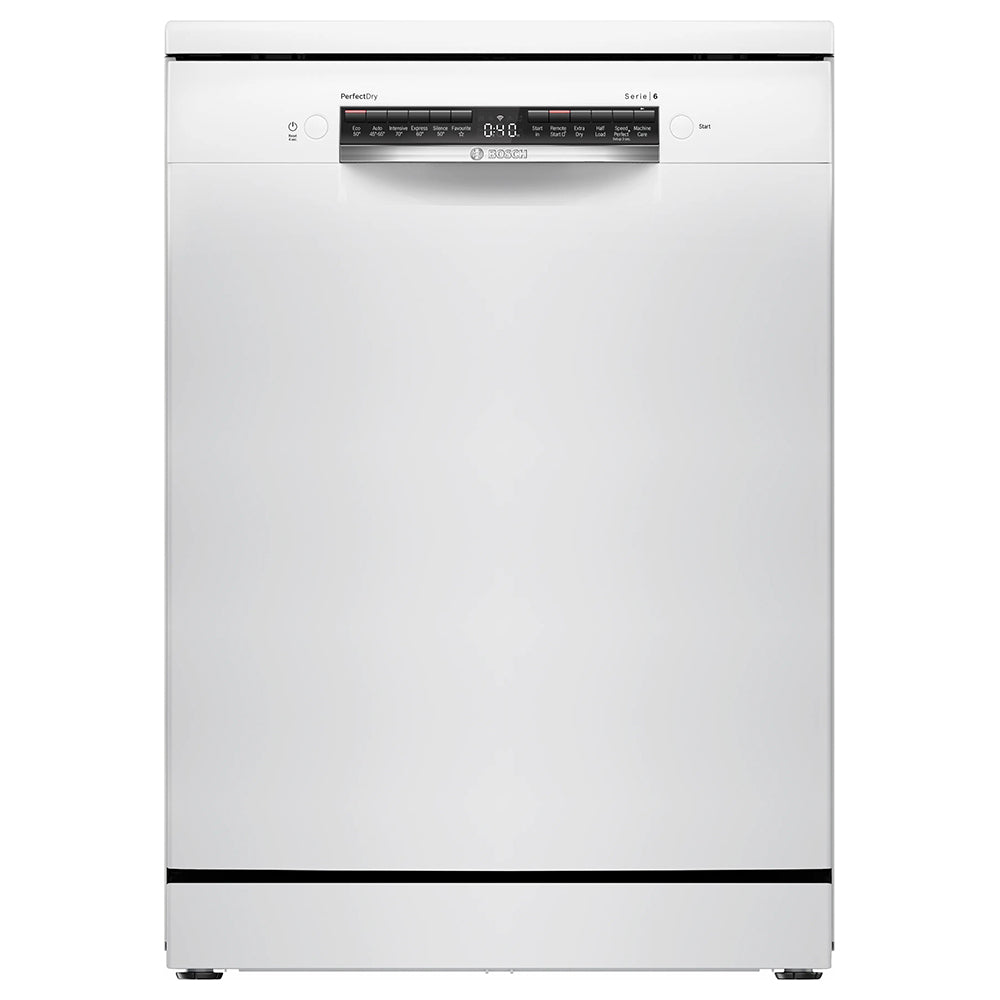 Bosch Series 6 60CM 14 Place Freestanding Standard Dishwasher - White | SMS6ZCW00G from Bosch - DID Electrical