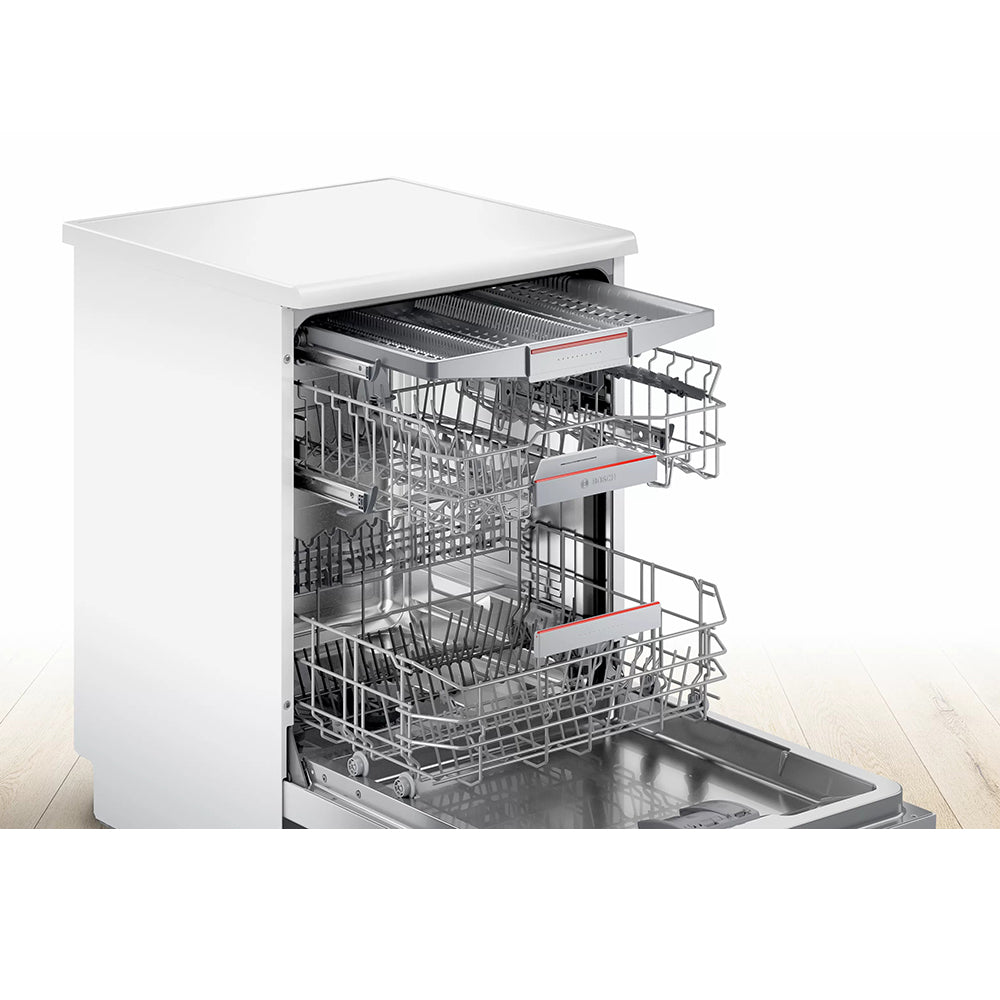 Bosch Series 6 60CM 14 Place Freestanding Standard Dishwasher - White | SMS6ZCW00G from Bosch - DID Electrical